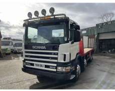 2001 Scania P94-300 8x2 32 Tons Beavertail flat bed plant  Vehicle,8,970 ccm, Manual gearbox